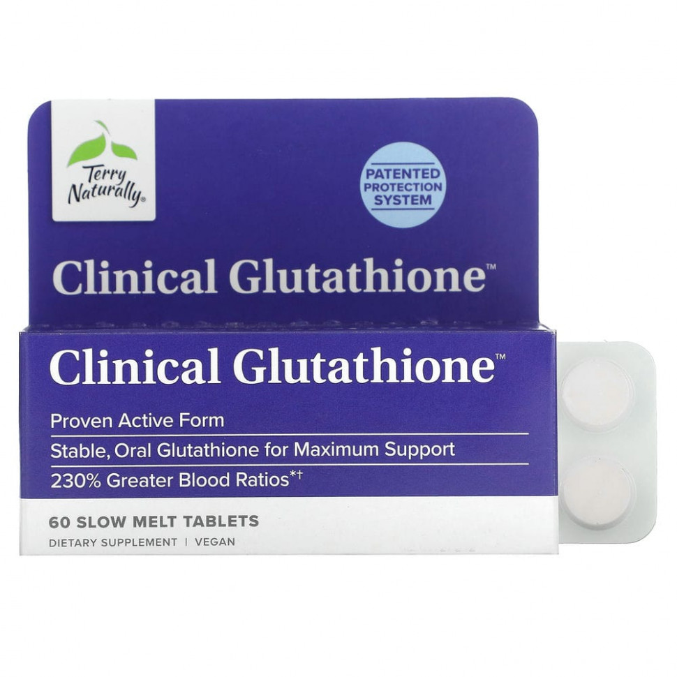 Terry Naturally, Clinical Glutathione, 60       , -, 