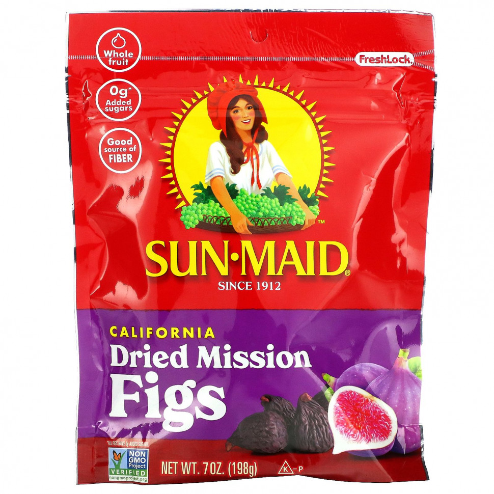 ���������� Sun-Maid, �������������� ������� �����, 198 � (7 �����)  Iherb (������)