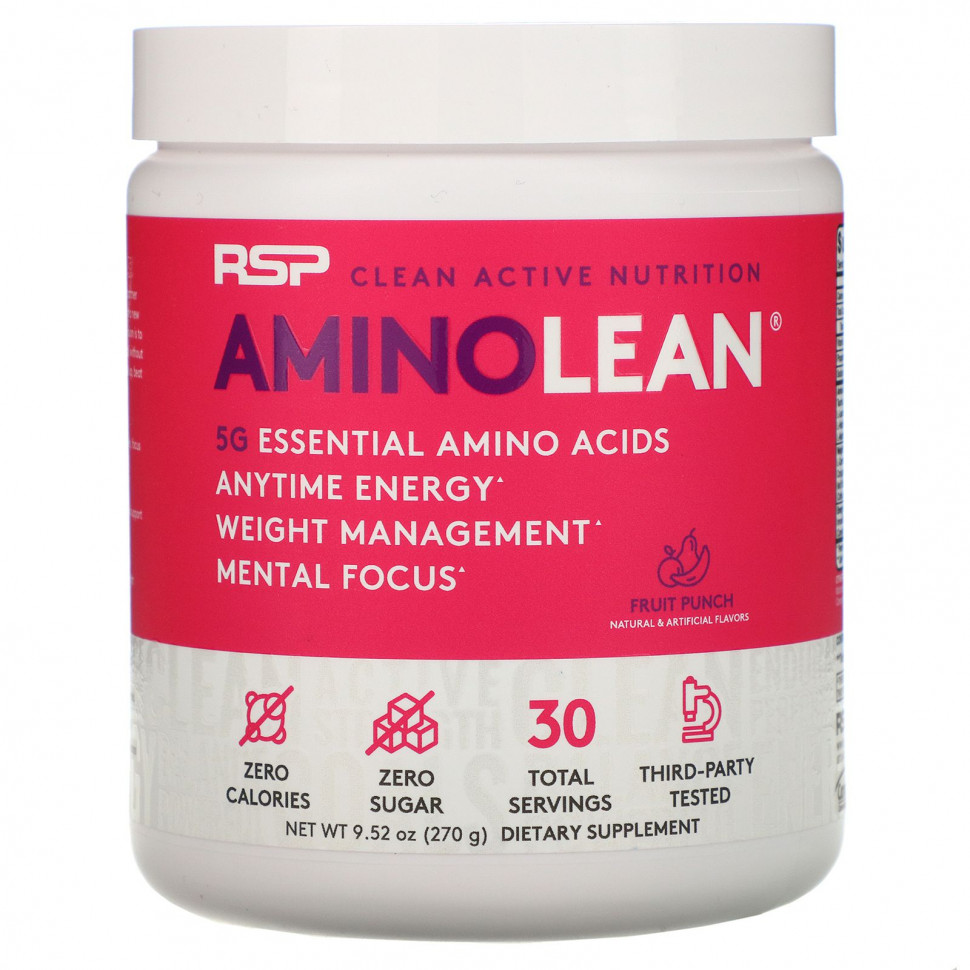 RSP Nutrition, AminoLean,     ,  , 270  (9,52 )    , -, 