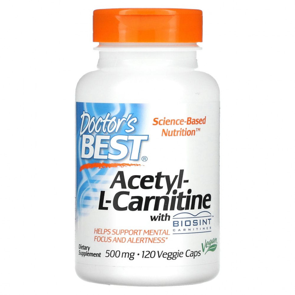 Doctor's Best,  L-   Biosint, 500 , 120      , -, 