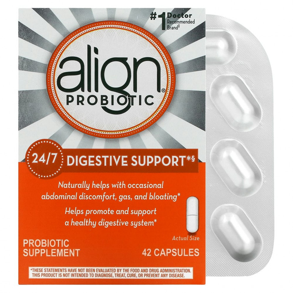 Align Probiotics,   24/7,   , 42     , -, 