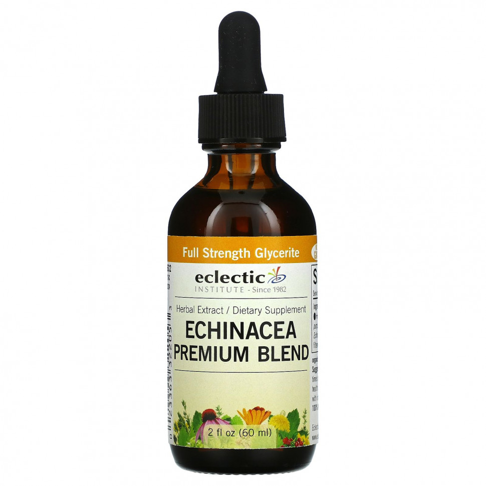  Eclectic Institute, Echinacea Premium Blend, 2 fl oz ( 60 ml)  Iherb ()