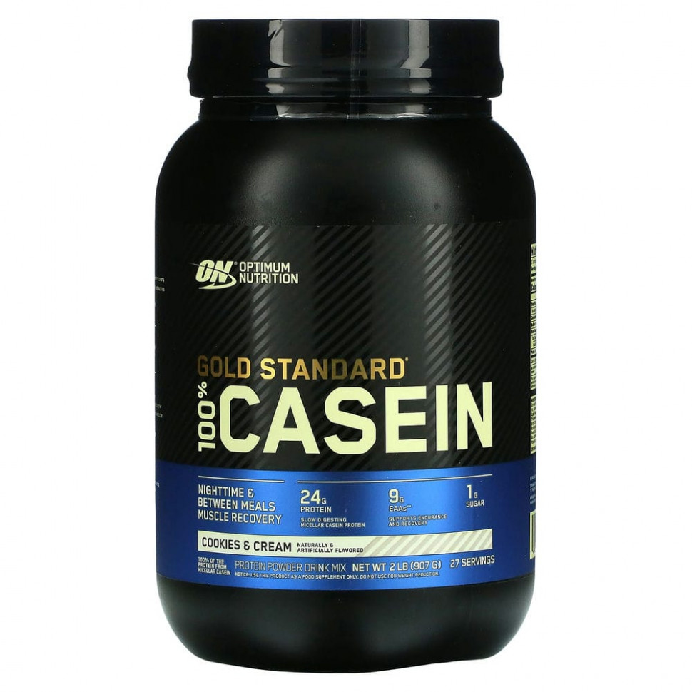  Optimum Nutrition, Gold Standard 100% Casein,      , 909  (2 )  Iherb ()