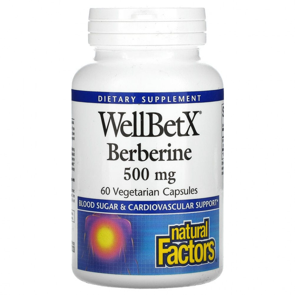 Natural Factors, WellBetX, , 500 , 60      , -, 
