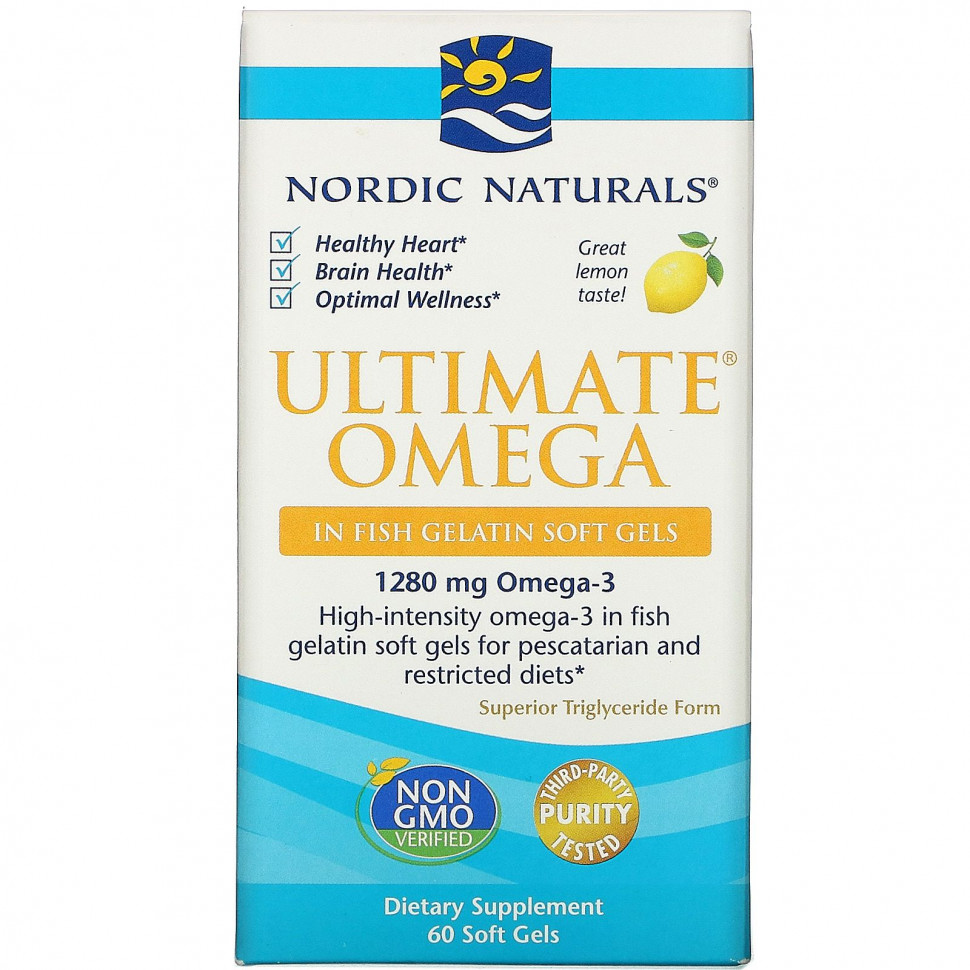  Nordic Naturals, Ultimate Omega,   , 640 , 60   Iherb ()