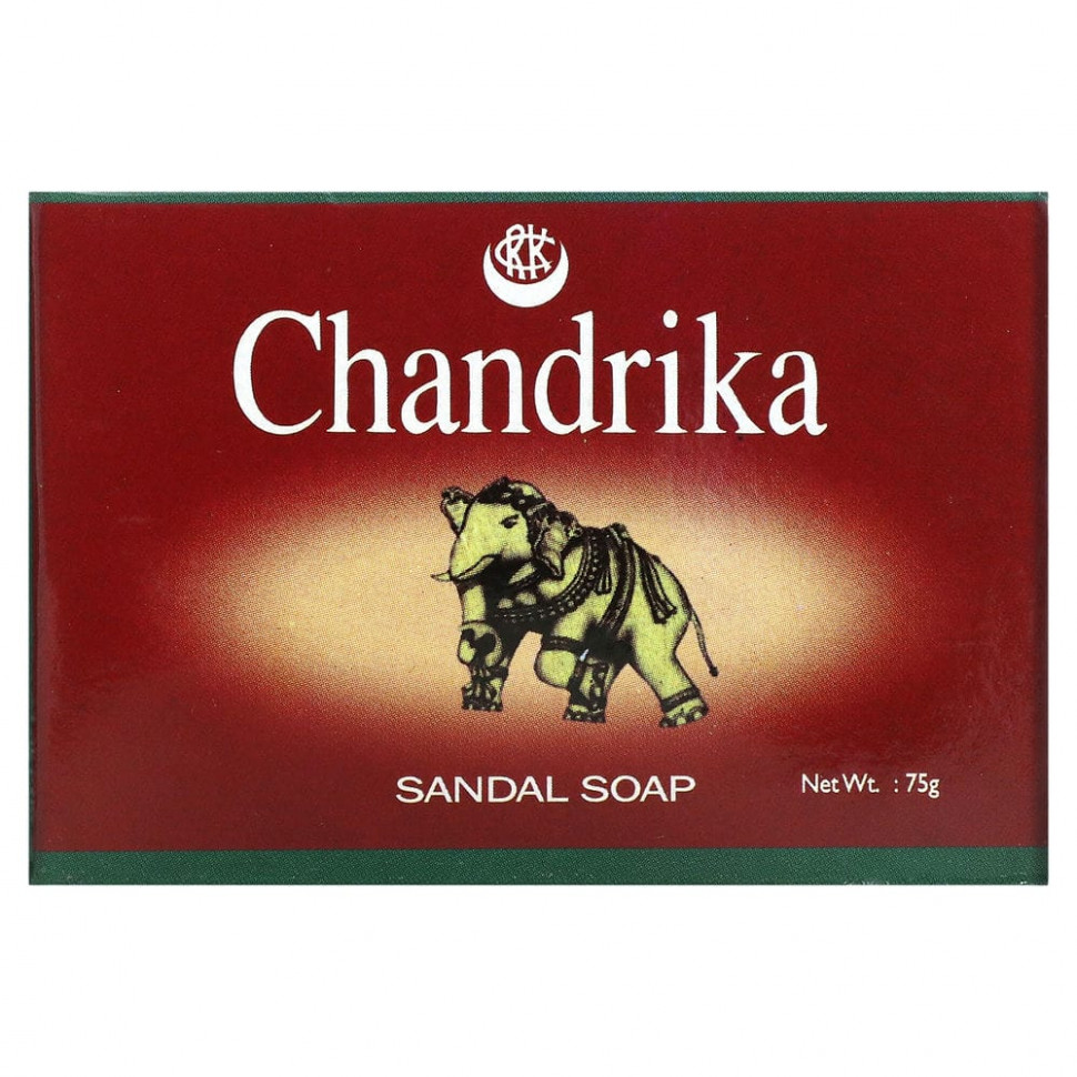 Chandrika Soap, Chandrika Sandal Soap, 75 g    , -, 