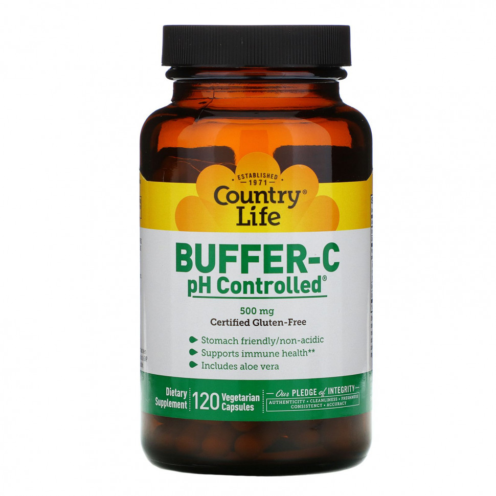 Country Life, Buffer-C pH Controlled, 500 , 120      , -, 