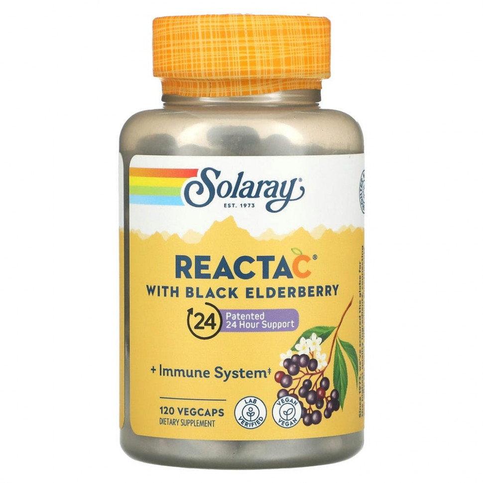 Solaray, Reacta C   , 120      , -, 