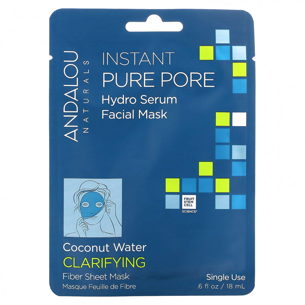 Andalou Naturals, Instant Pure Pore,     Hydro Serum, 1  , 18  (0,6 . )    , -, 