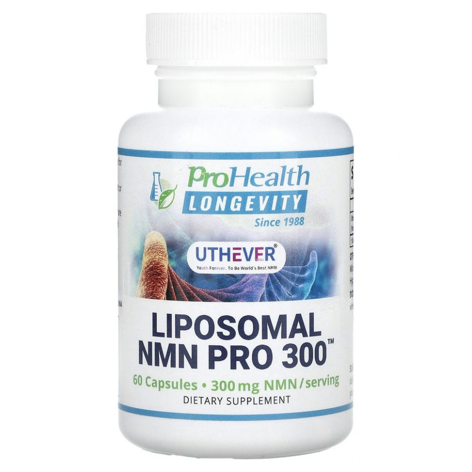 ProHealth Longevity, Liposomal NMN Pro 300, 60     , -, 