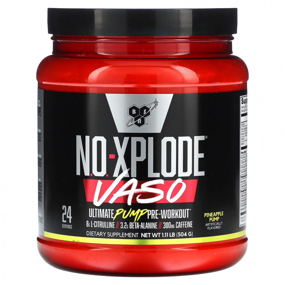 BSN, No-Xplode VASO, Ultimate Pump  ,  , 504  (1,11 )    , -, 