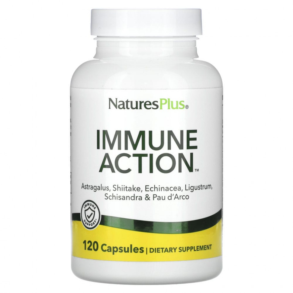 NaturesPlus,   Immune Action, 120      , -, 