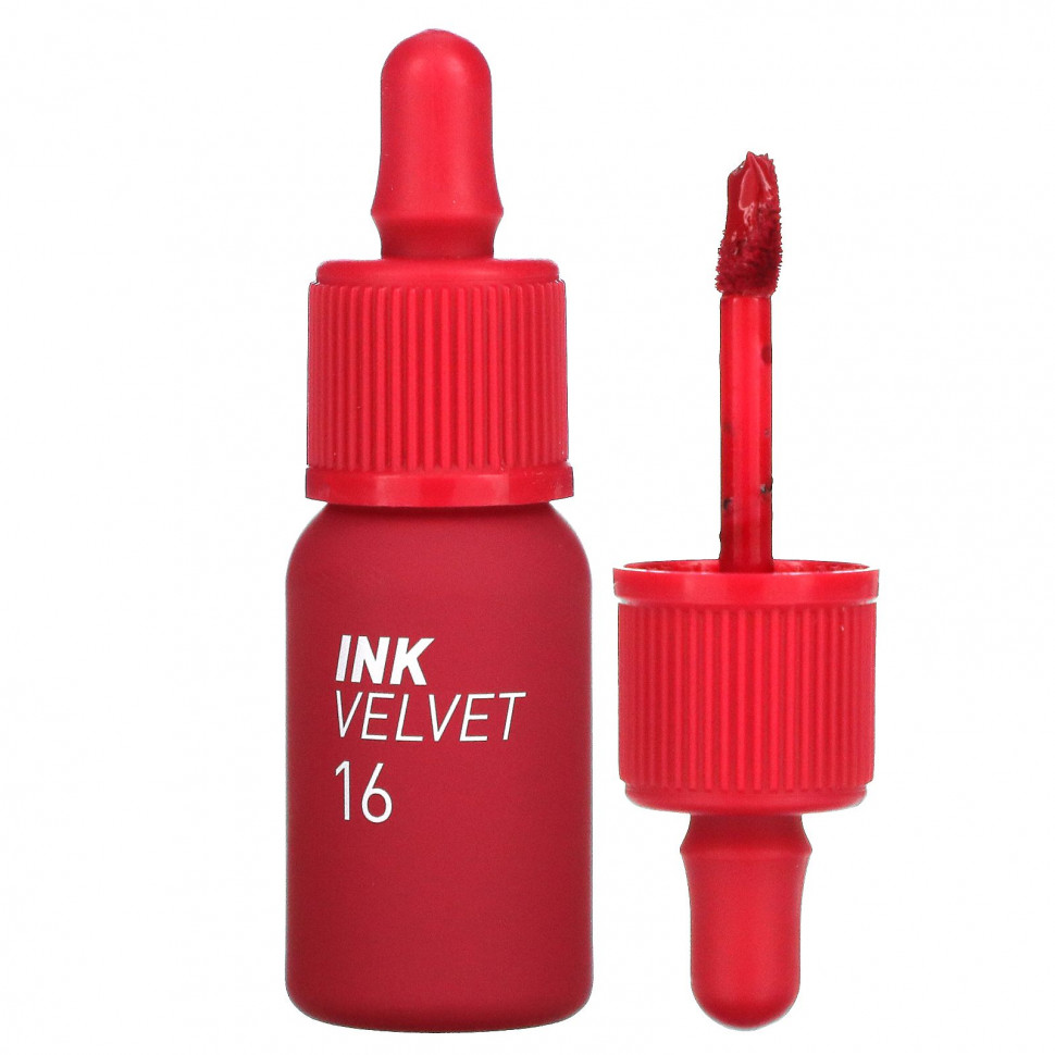 Peripera,    Ink Velvet, 16 Heart Fuchsia Pink, 0,14  (4 )    , -, 