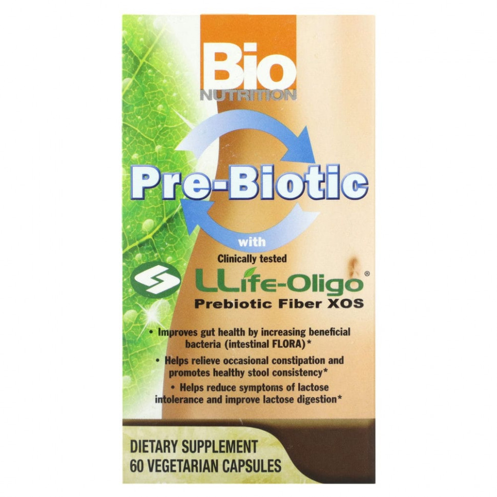 Bio Nutrition, Pre-Biotic, 60      , -, 