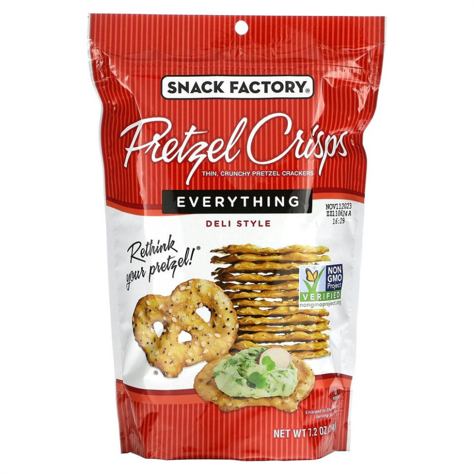  Snack Factory,   , Everything,  , 204  (7,2 )  Iherb ()