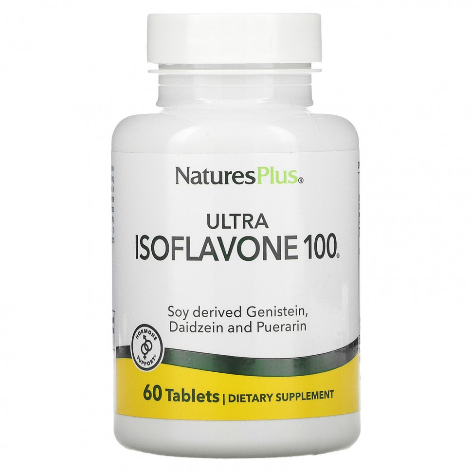 NaturesPlus, Ultra Isoflavone 100, 60      , -, 