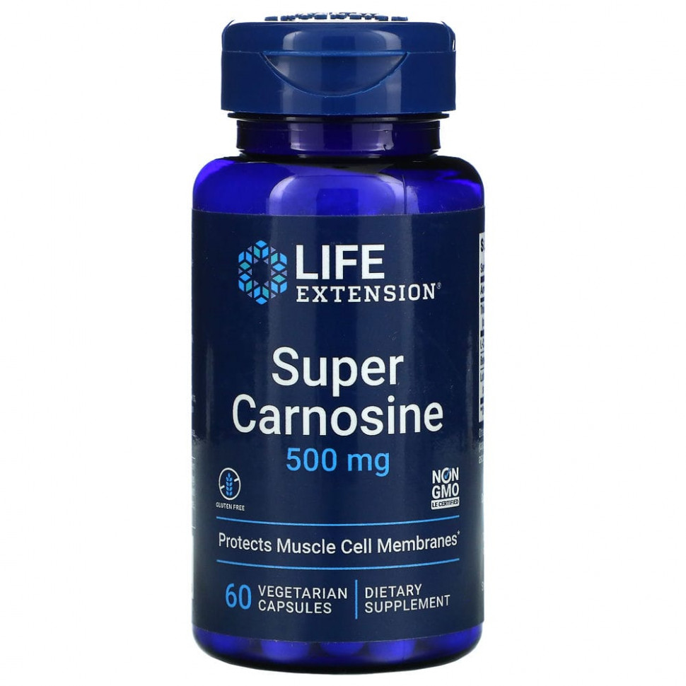 Life Extension, Super Carnosine, 500 , 60      , -, 