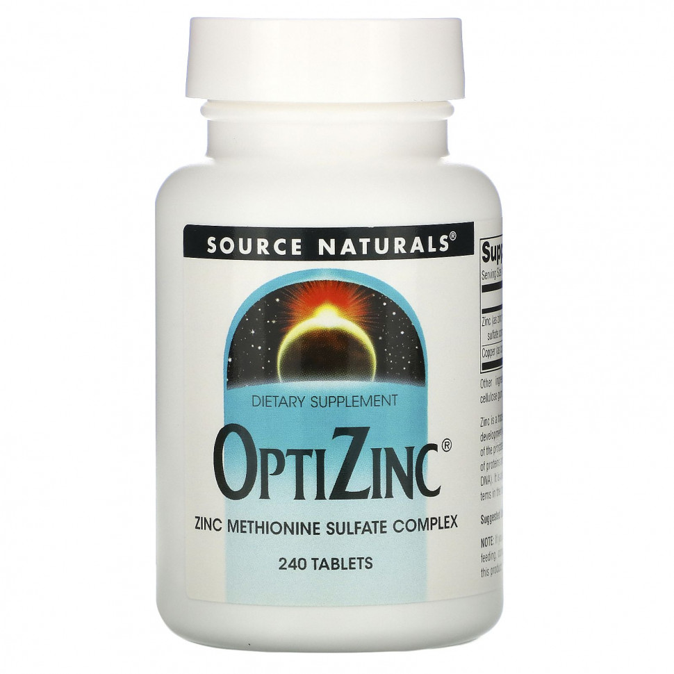 Source Naturals, OptiZinc, , 240     , -, 