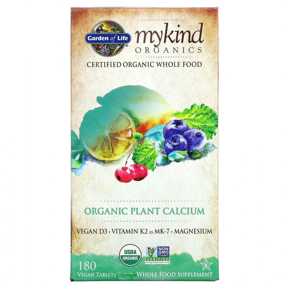 Garden of Life, KIND Organics,   , 180      , -, 