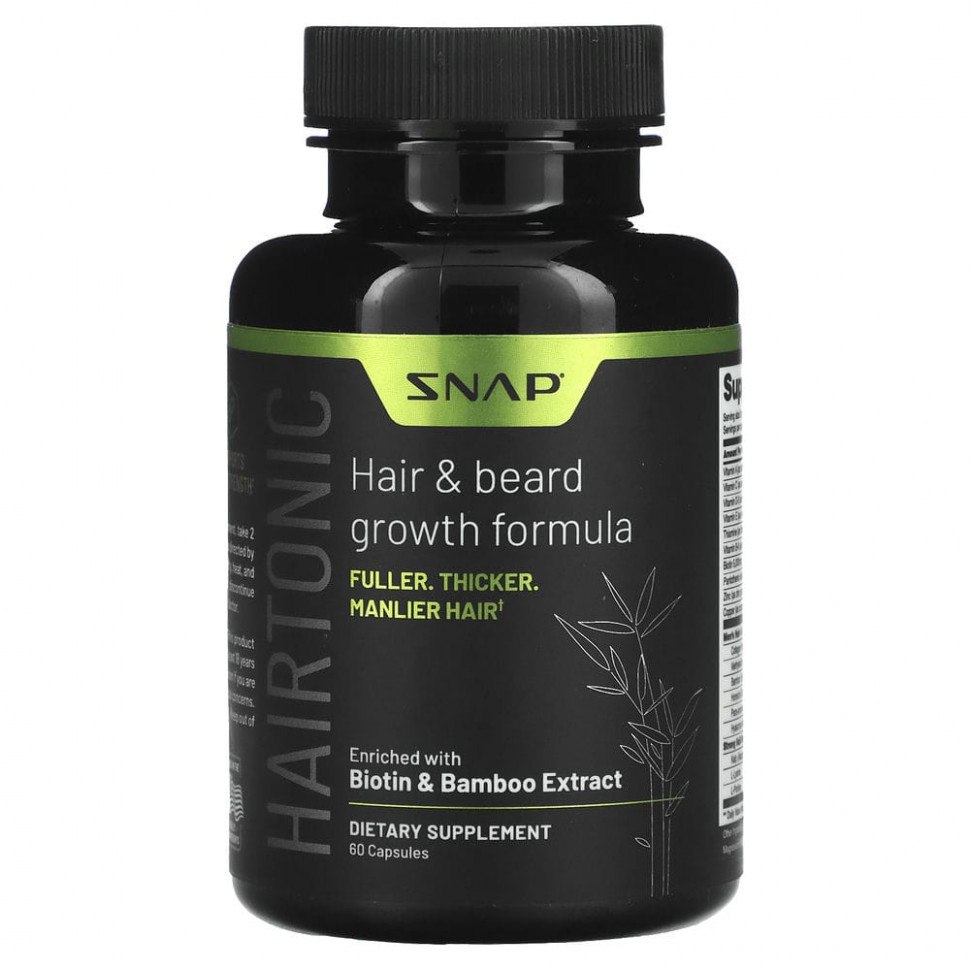 Snap Supplements, Hairtonic,      , 60     , -, 