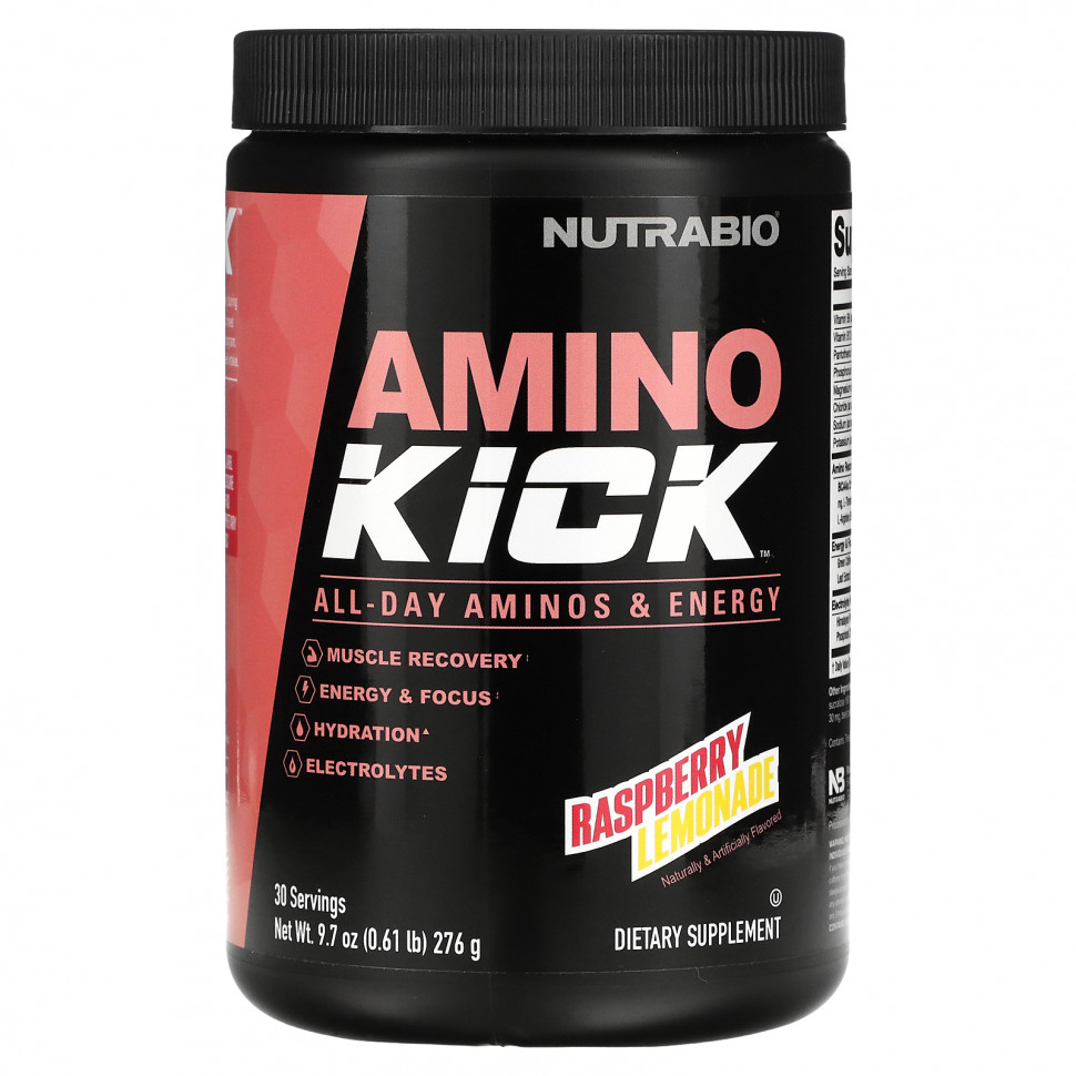 Nutrabio Labs, Amino Kick,  , 276  (0,61 )    , -, 