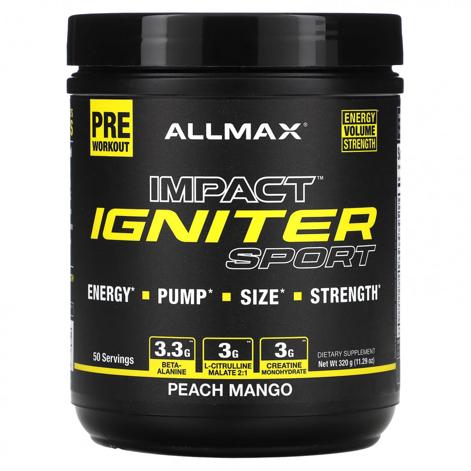 ALLMAX, IMPACT Igniter Sport,  ,   , 320  (11,29 )    , -, 