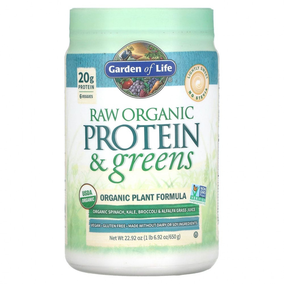 Garden of Life, RAW Protein & Greens,   ,  , 650  (22,92 )    , -, 