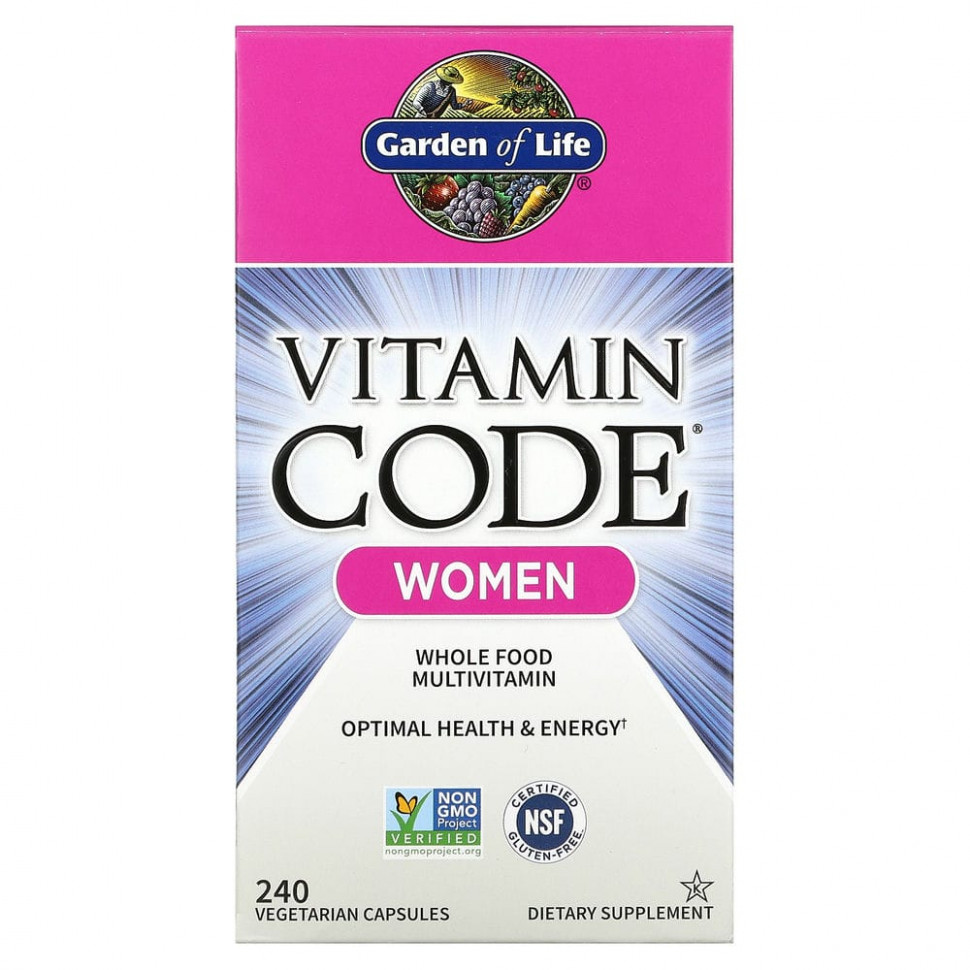 Garden of Life, Vitamin Code,      , 240      , -, 