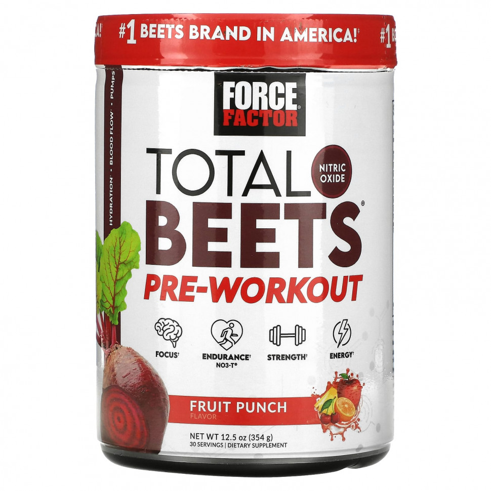  Force Factor, Total Beets,  ,  , 354  (12,5 )  Iherb ()