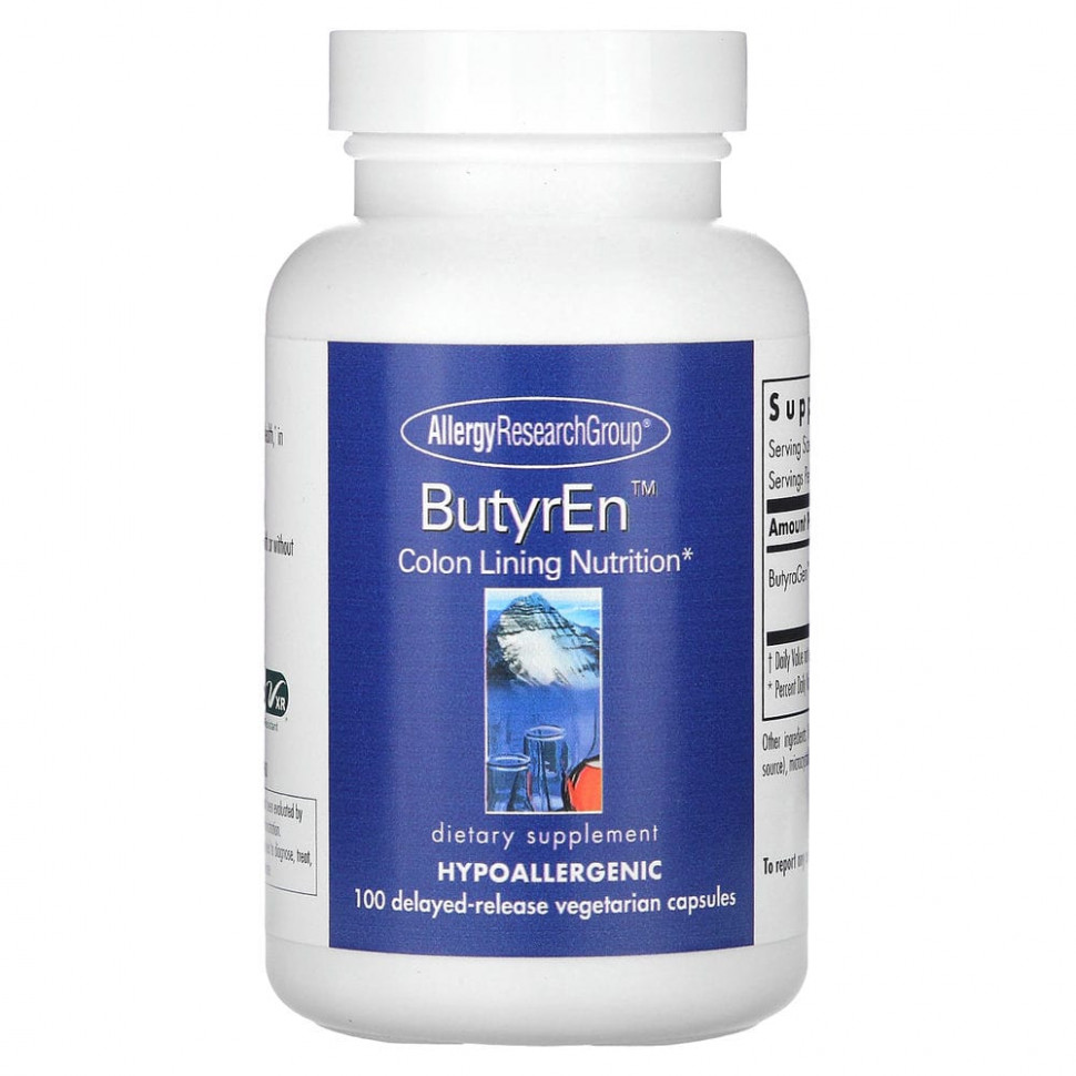 Allergy Research Group, ButyrEn, 100         , -, 