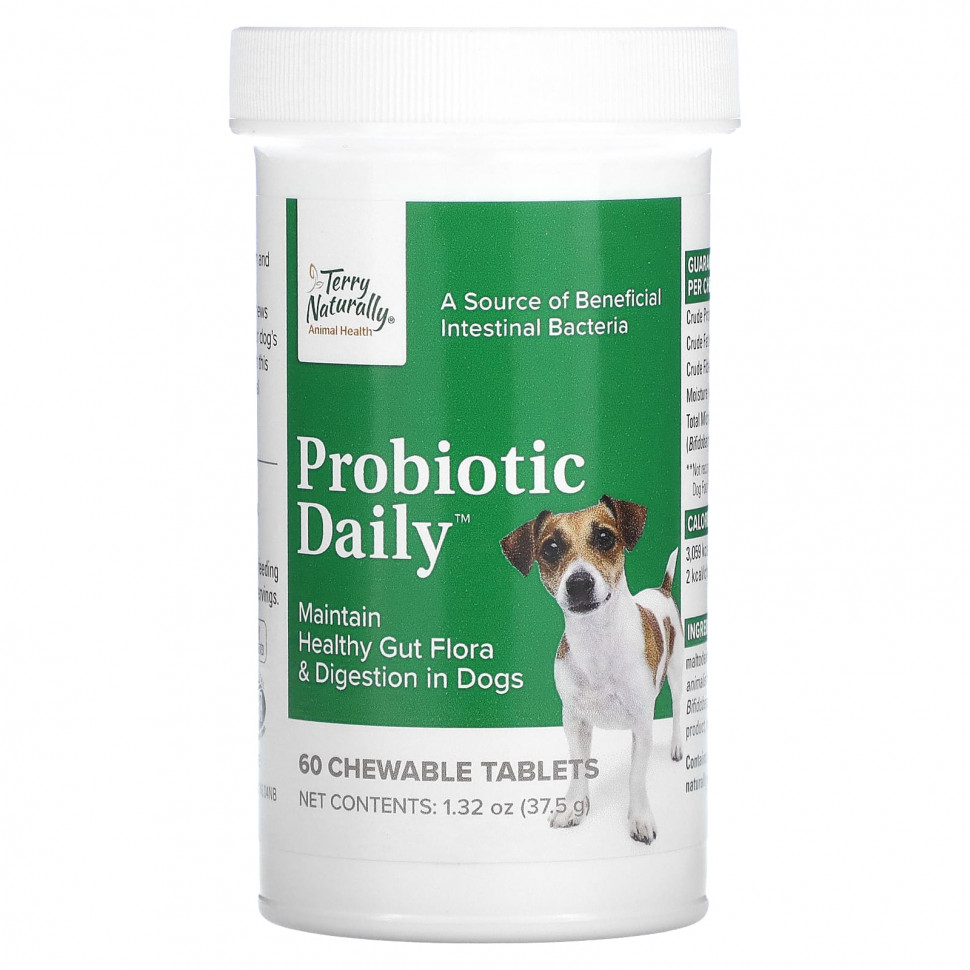  Terry Naturally, Probiotic Daily,  , 60  , 37,5  (1,32 )  Iherb ()