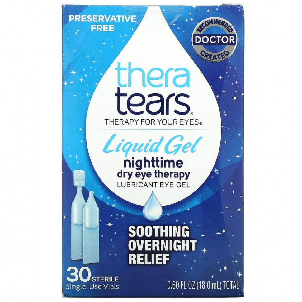 TheraTears, Nighttime Dry Eye Therapy, -  , 30      , -, 