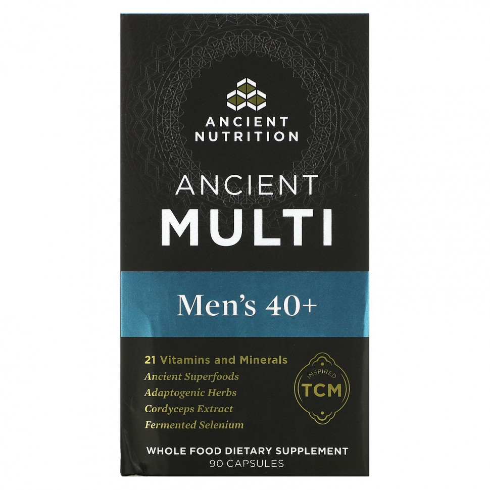 Dr. Axe / Ancient Nutrition, Ancient Multi,    40 , 90     , -, 