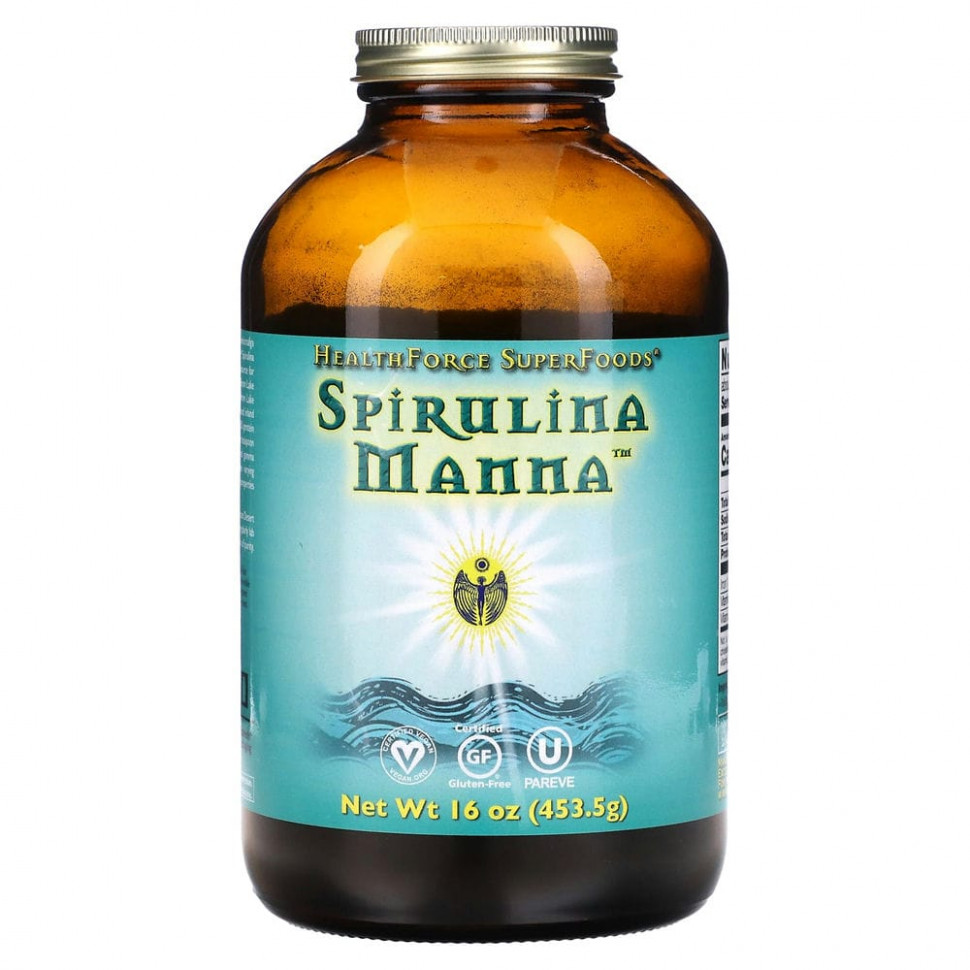 HealthForce Superfoods, Spirulina Manna, 453,5  (16 )    , -, 