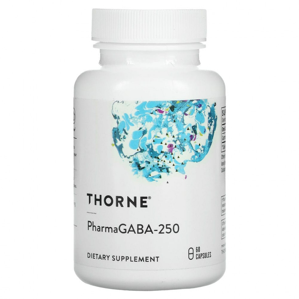 Thorne Research, PharmaGABA-250, 60     , -, 