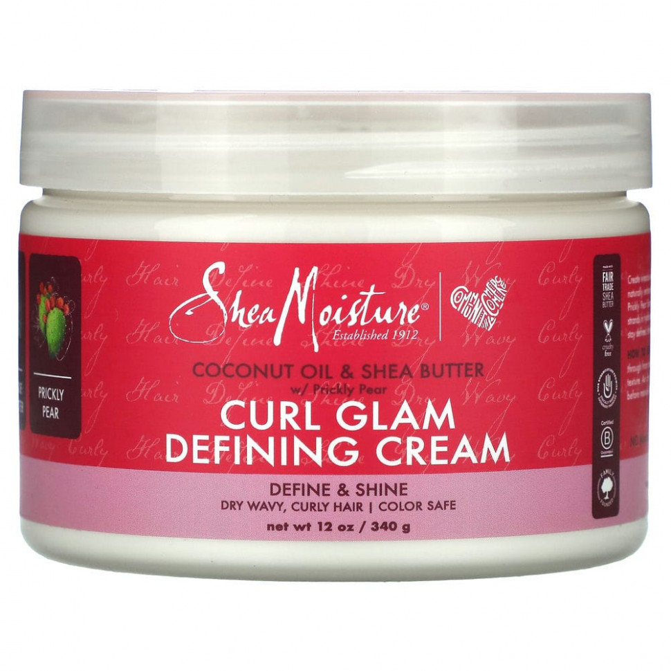 SheaMoisture, Curl Glam Defining Cream,      ,       , 340  (12 )    , -, 