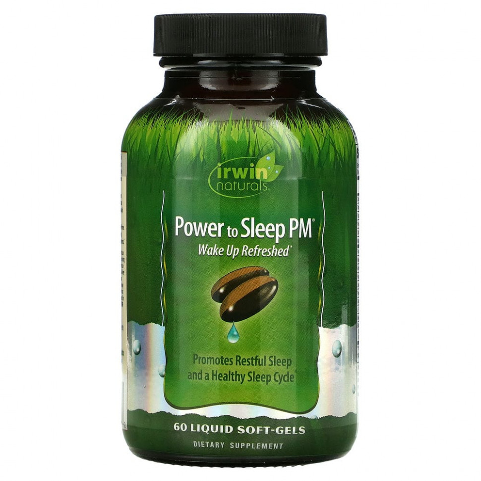 Irwin Naturals, Power to Sleep PM, 60         , -, 