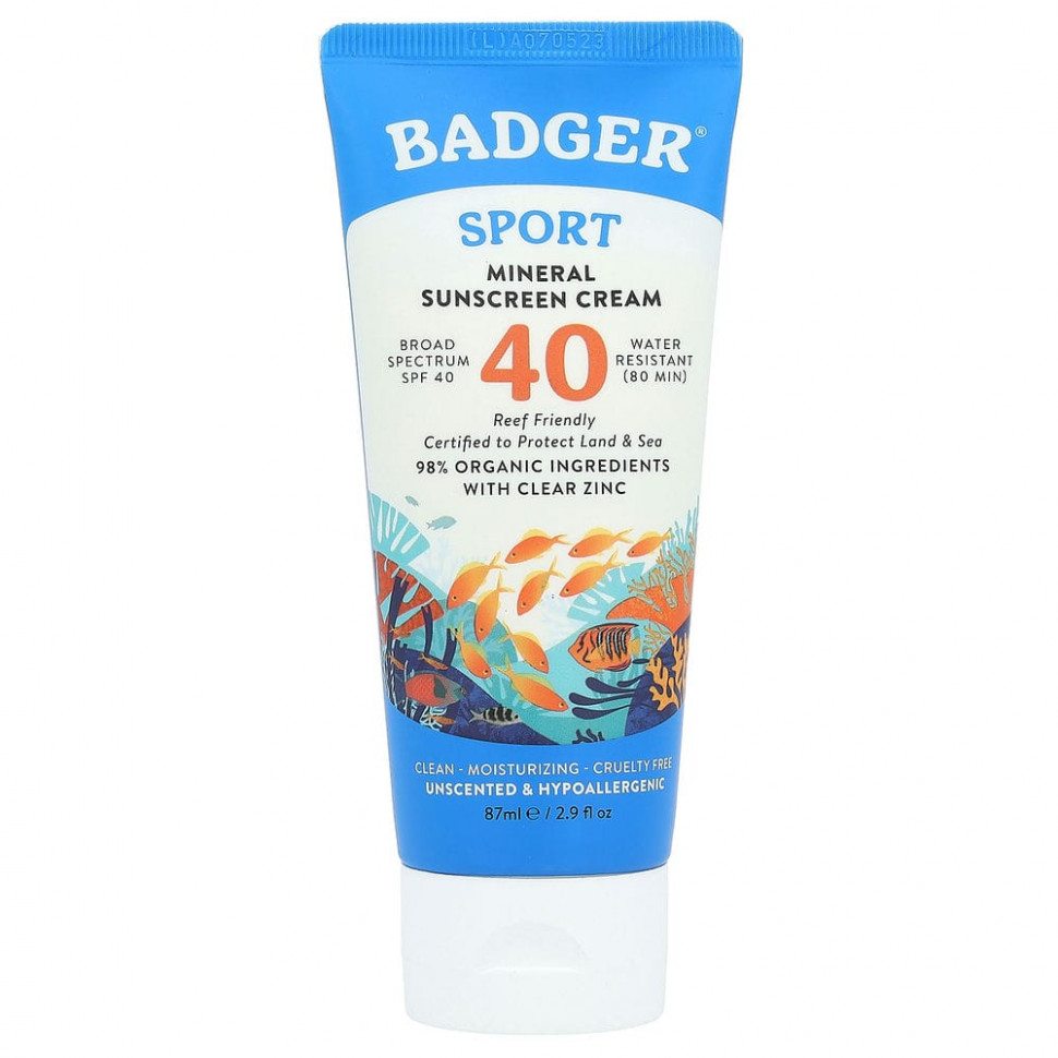 Badger Company, Sport,    , SPF 40,  , 87  (2,9 . )    , -, 