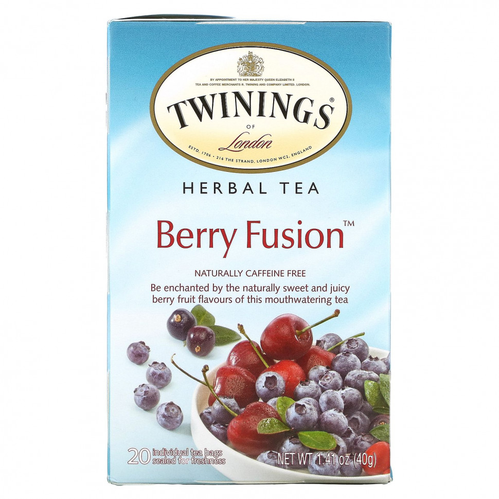 Twinings, Berry Fusion,  ,  , 20  , 40  (1,41 )    , -, 