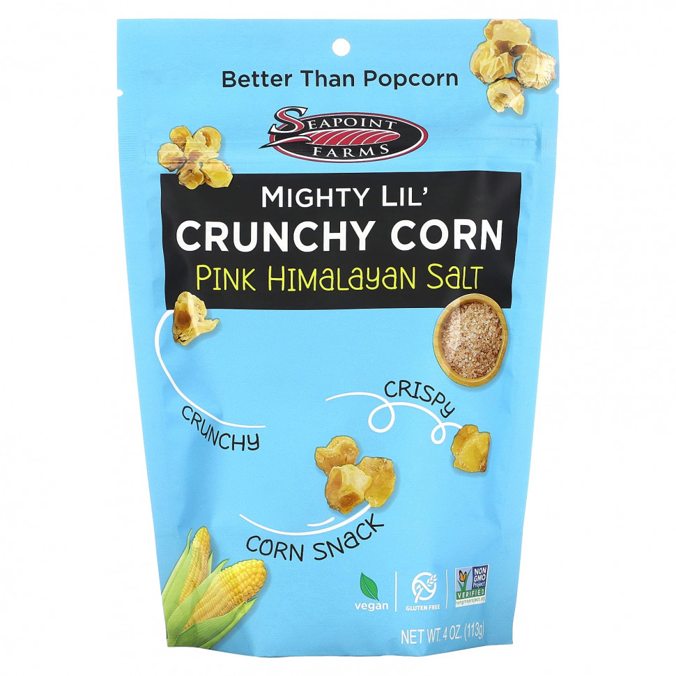 ���������� Seapoint Farms, Mighty Lil 'Crunchy Corn, ������� ����������� ����, 113 � (4 �����)  Iherb (������)