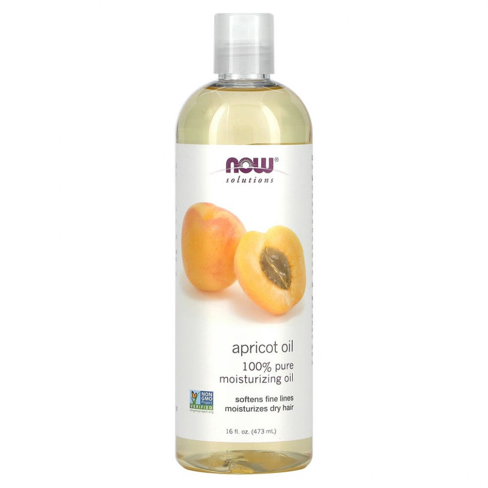 NOW Foods, Solutions, Apricot Oil, 16   (473 )    , -, 