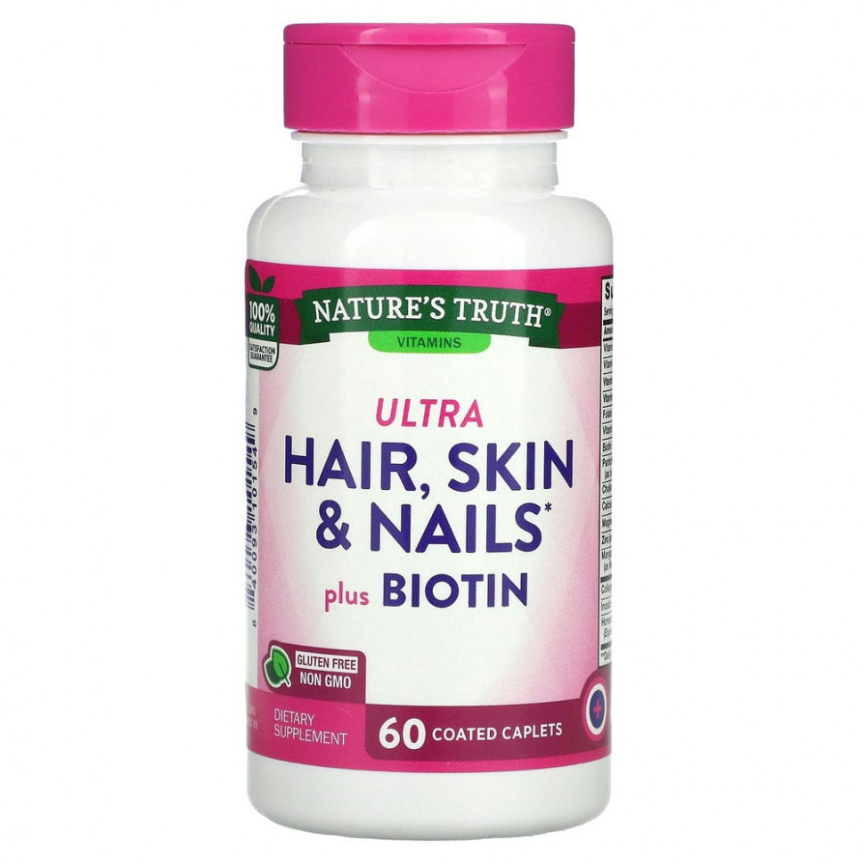 Nature's Truth, Ultra Hair, Skin & Nails  , 60       , -, 