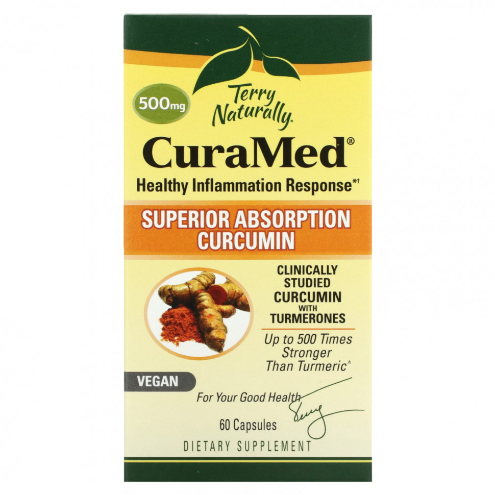 Terry Naturally, CuraMed,    , 500 , 60     , -, 