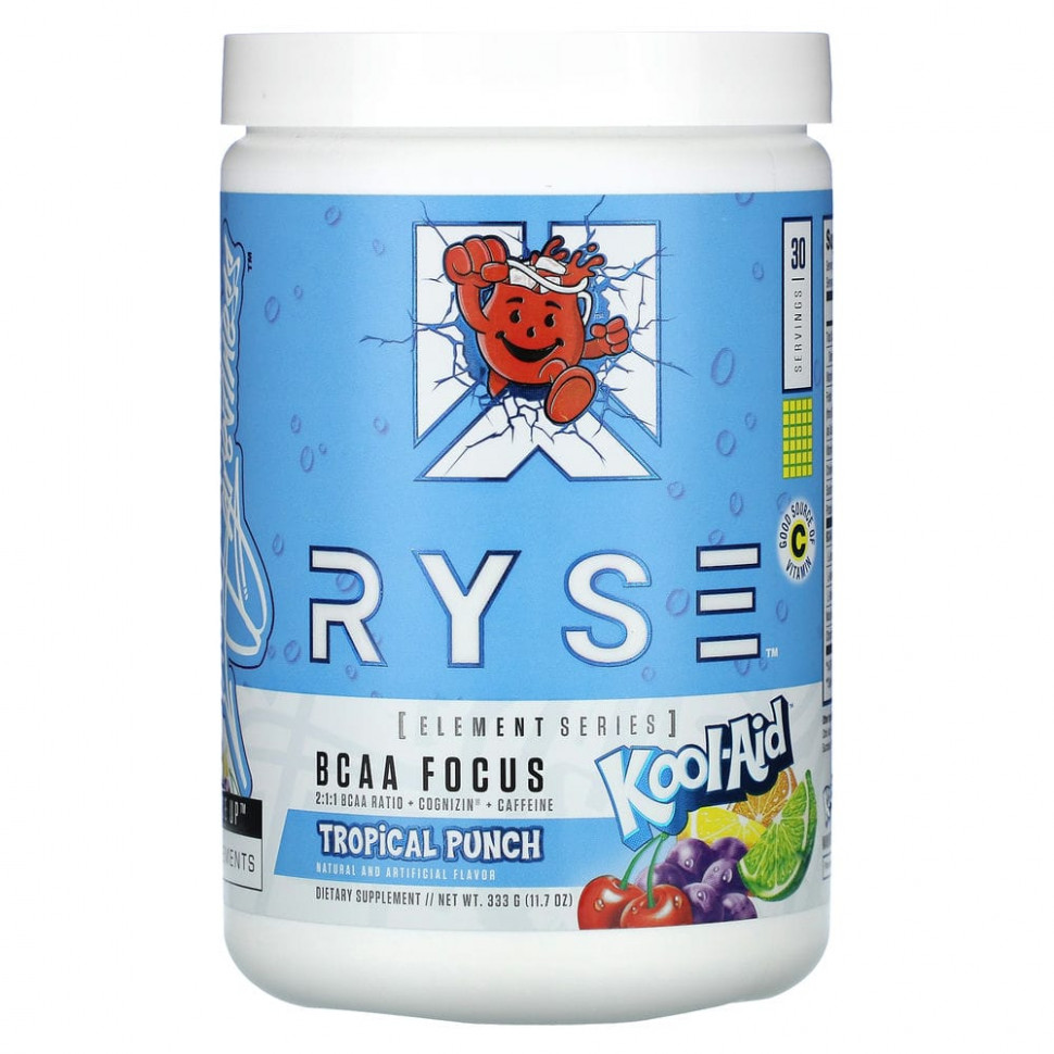 Ryse Supps, Element Series, BCAA Focus, Kool-Aid,  , 333  (11,7 )    , -, 