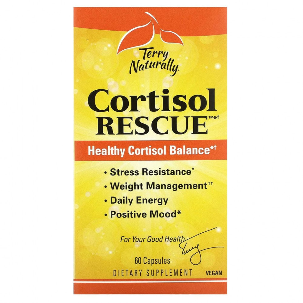 Terry Naturally, Cortisol Rescue, 60     , -, 
