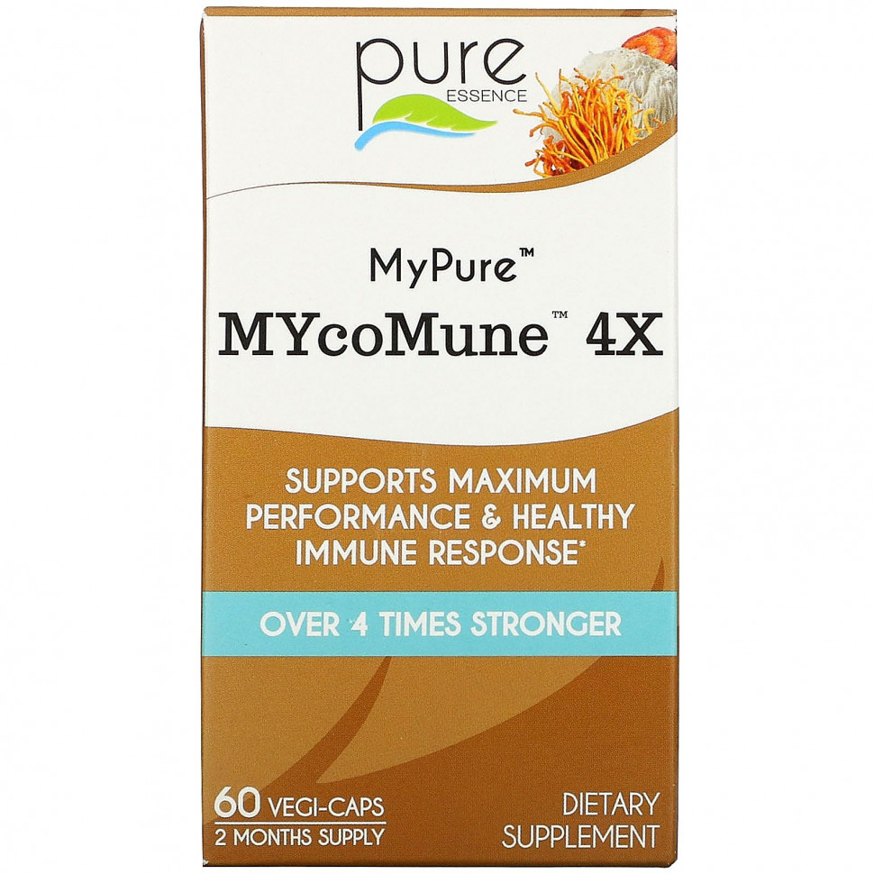 Pure Essence, MyPure, MYcoMune 4X, 60        , -, 