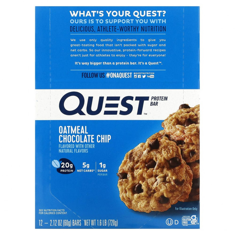 Quest Nutrition,  ,   - , 12 ,  60  (2,12 )     , -, 