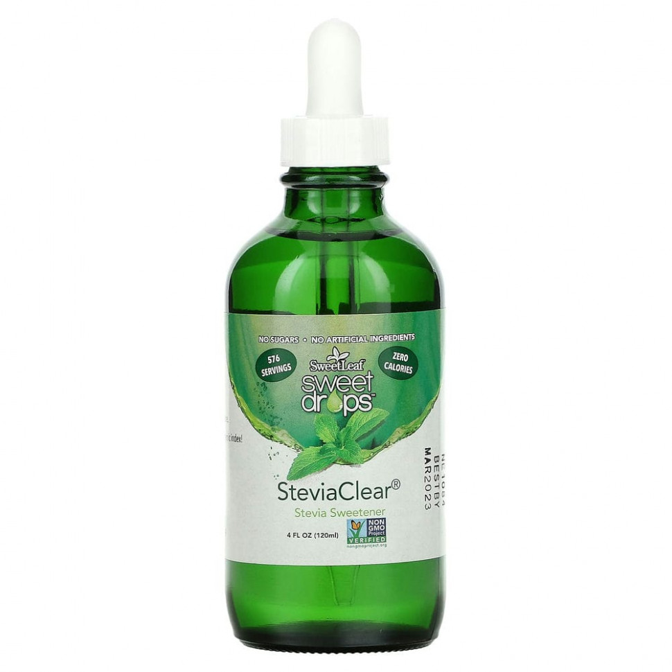 Wisdom Natural, SweetLeaf, Sweet Drops,   , SteviaClear, 120  (4 . )    , -, 