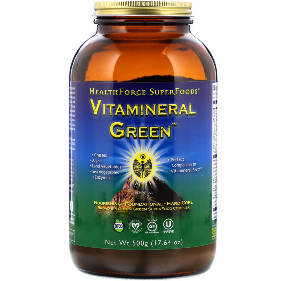 HealthForce Superfoods, Vitamineral Green,  5.5, 500  (17,64 )    , -, 