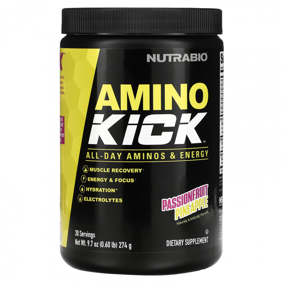 Nutrabio Labs, Amino Kick,   , 274  (0,6 )    , -, 